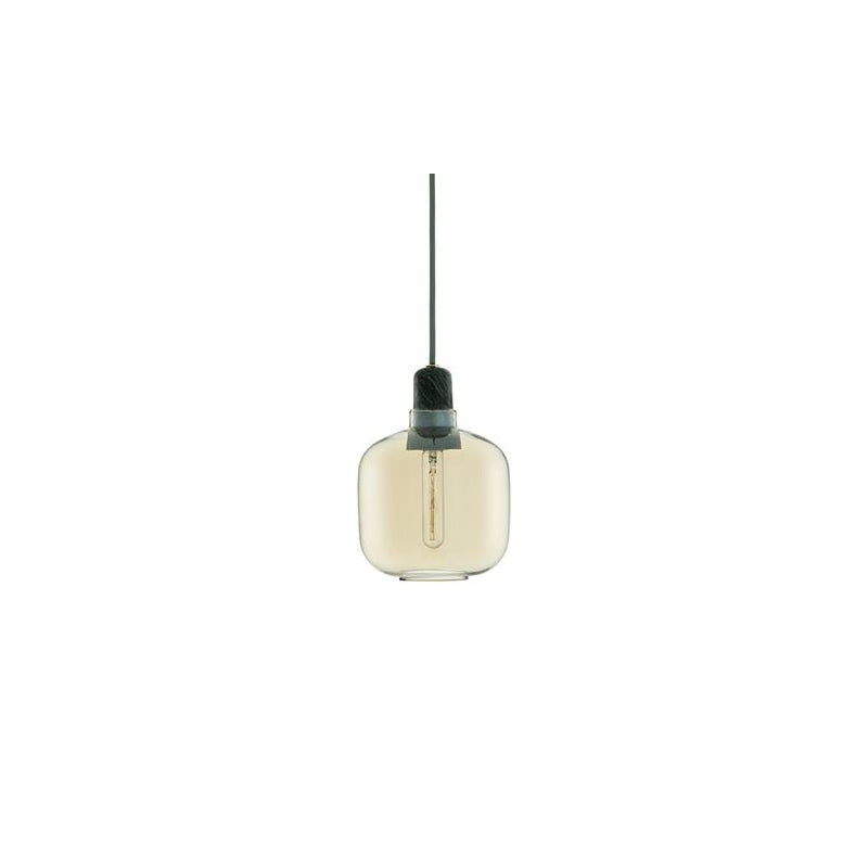 Amp Lamp Small Gold/Green