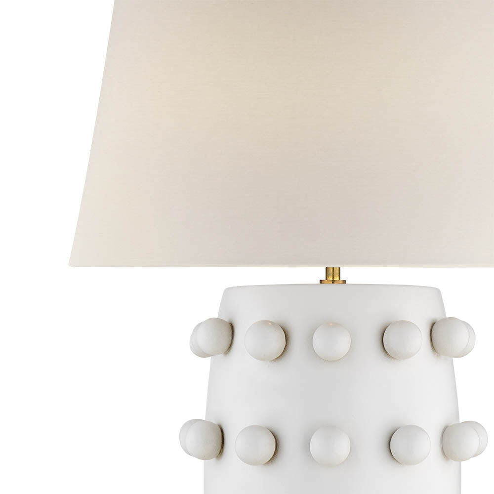 Linden Medium Lamp Plaster White