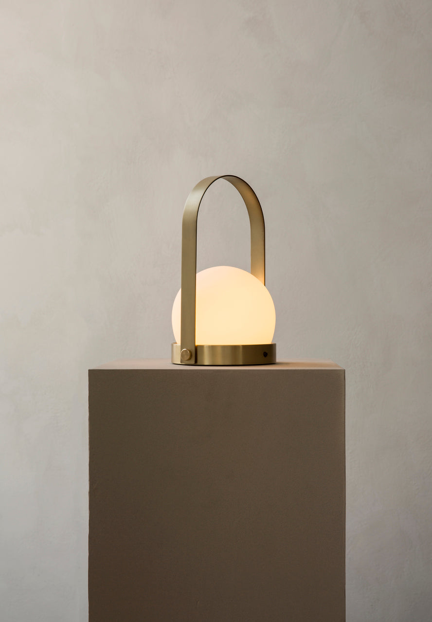 Carrie Table Lamp Burnished Brass