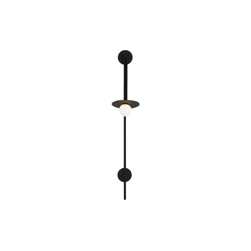 Nodes Large Pivot Sconce Black