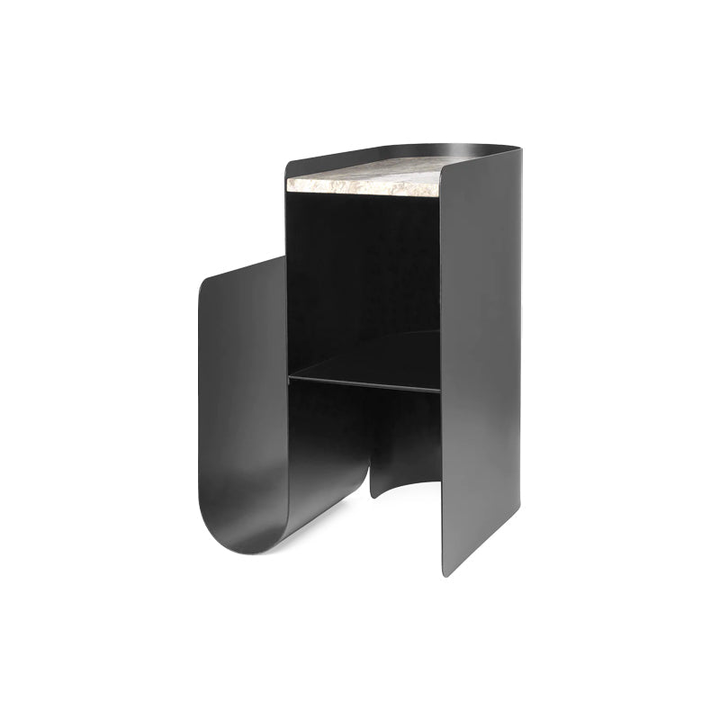 Vault Side Table Black