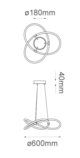 Tub Suspendida Oro